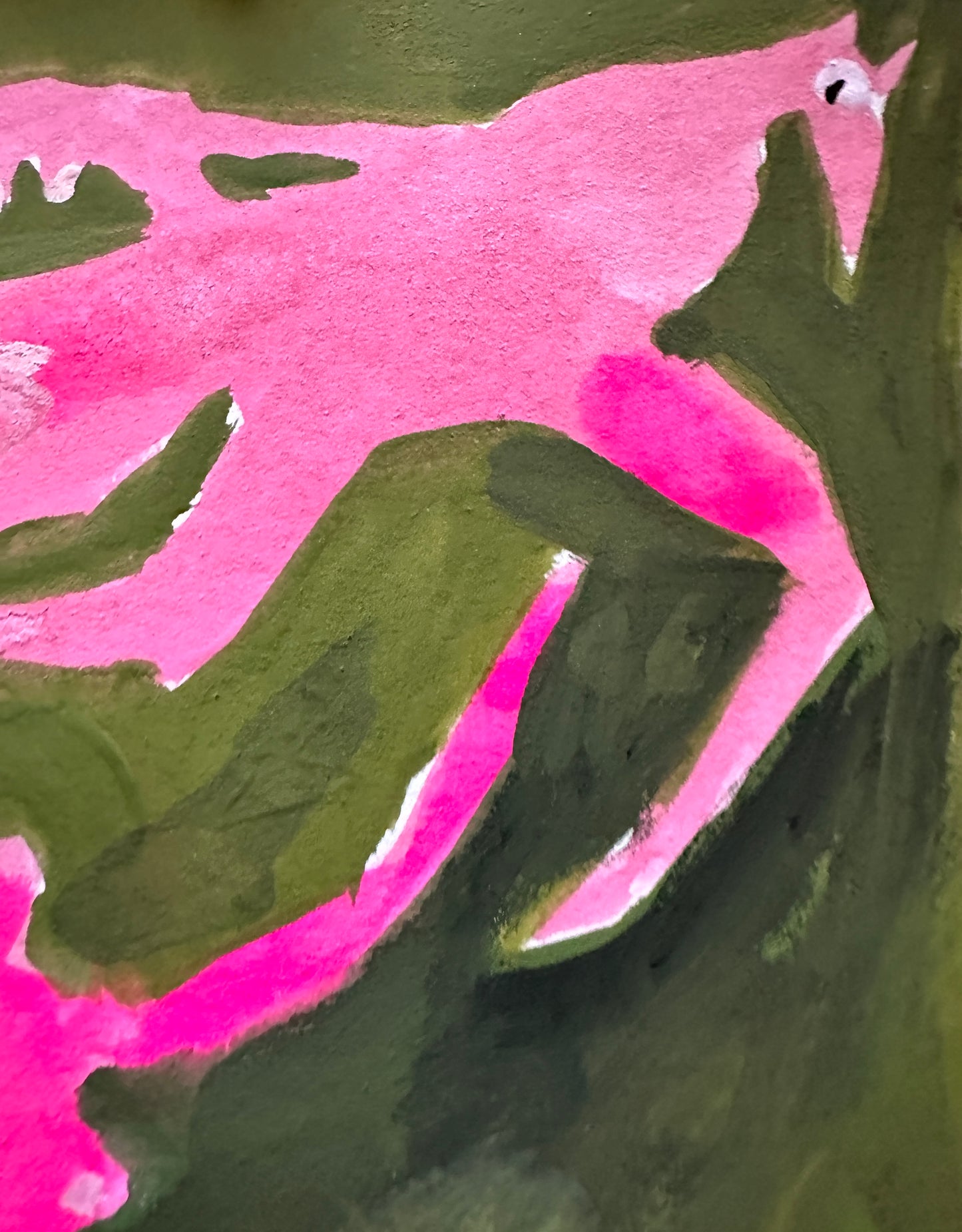 PINK HORSES AND RIDERS