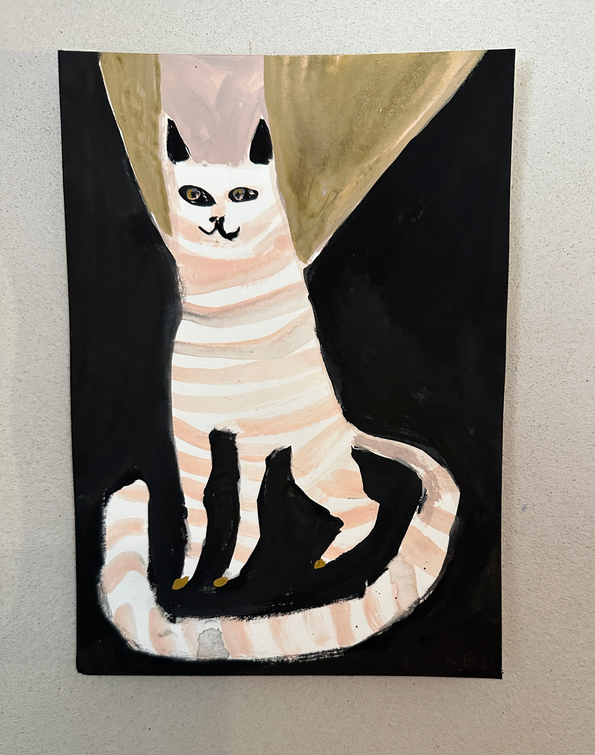 LADY CAT IN HER OWN LIGHT