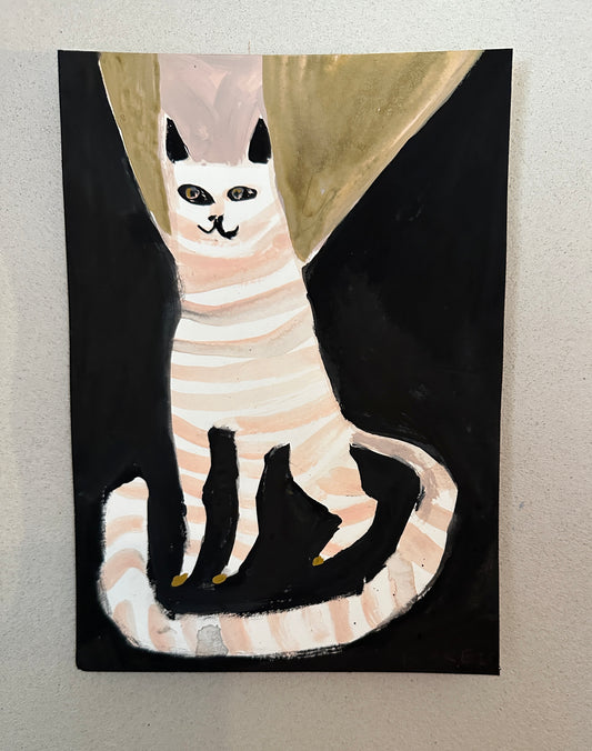 LADY CAT IN HER OWN LIGHT