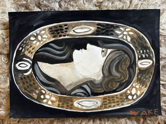 Head on a platter